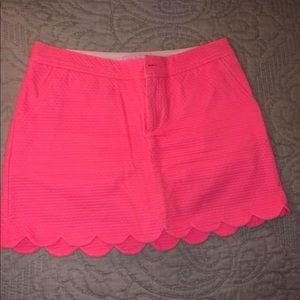 Lilly Pulitzer Colette Scallop Hem Skort